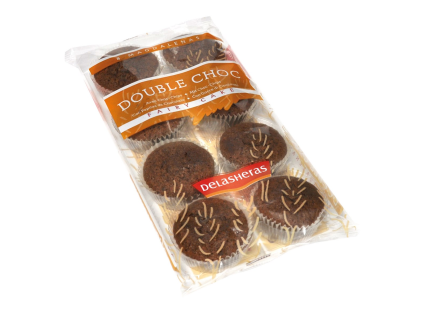 DELASHERAS Mini-Schokoladenmuffins 180 g