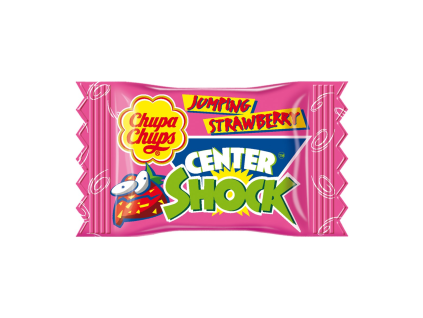 Center Shock Kaugummi Erdbeere 100 x 4 g