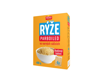 MENU GOLD Parboiled Reis Kochbeutel 400 g