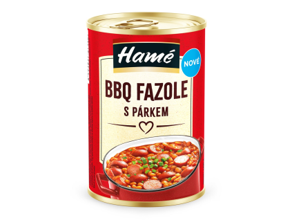 BBQ-Bohnen mit Wurst 4 x 400 g