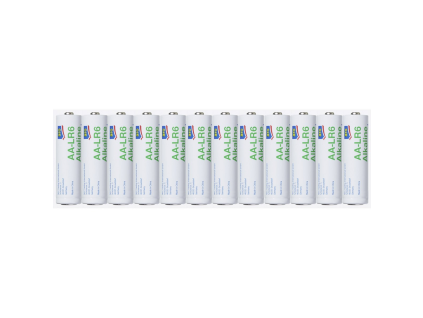 12 Stück LR6 AA Alkaline-Batterien