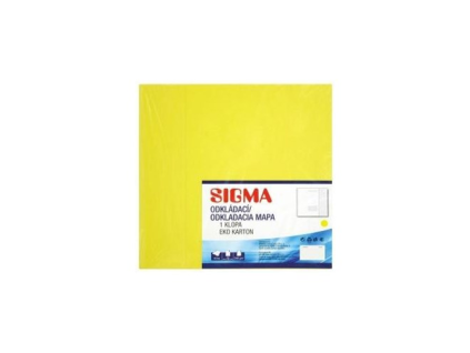 SIGMA Mapa 251 gelbe Teller 10 Stück.