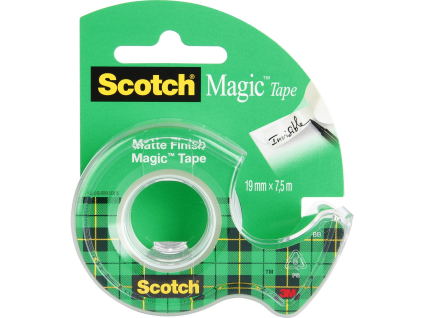 Scotch Magic Klebeband 19 mm x 7,5 m 1 Stück.