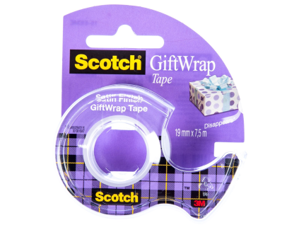 Scotch Klebeband Geschenk transparent 1 Stück.