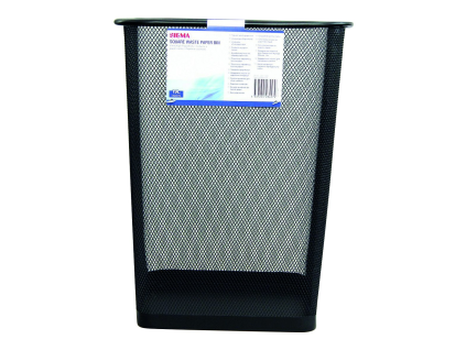 SIGMA Korb quadratisch schwarz 1 Stück.