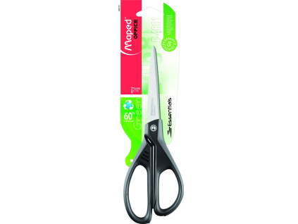 Maped Office Essentials Grüne Schere 21 cm asymmetrisch 1 Stück.
