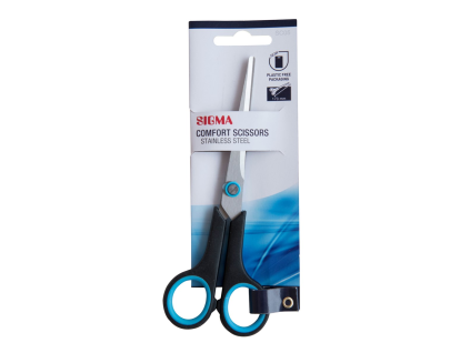 SIGMA Soft Grip Schere 17,3 cm 1 Stück