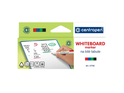 Centropen Whiteboard-Marker 2709, 4er-Set