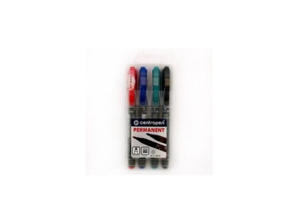 Centropen Permanentmarker 2836, 4er-Set