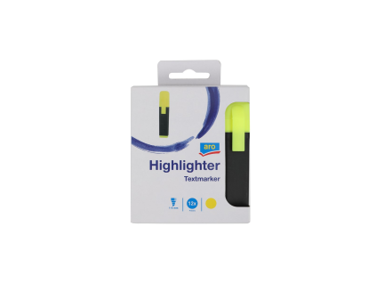 aro Textmarker gelb 12 Stück