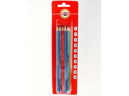KOH-I-NOOR Graphitstiftmischung, 10 Stück