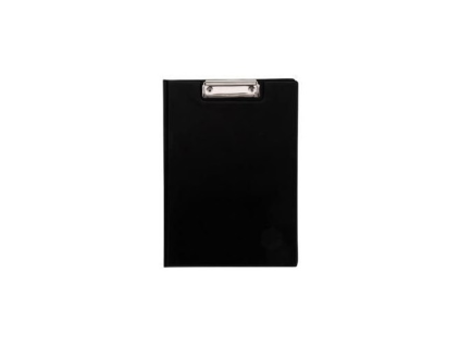 PAPPKARTON P+P Doppelkarton mit Clip schwarz 1 Stück.