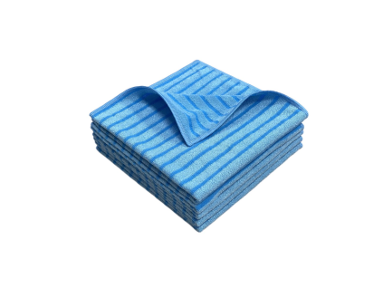 METRO PROFESSIONAL Mikrofasertuch Universal blau 5 Stück.