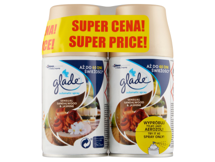glade Automatic Duo Sandelholz & Jasmin 1+1 269 ml