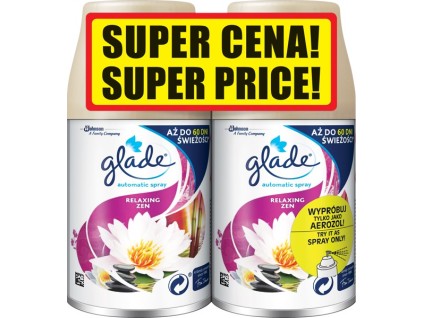 Glade Automatic Spray Relaxing Zen (2 x Nachfüllpackung) 269 ml