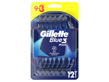 Gillette Blue3 Rasierer, 12 Stück