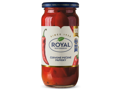 ROYAL Geröstete rote Paprika 500 ml
