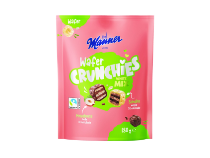 MAN WAFER CRUNCHIES WEISS 130