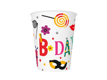 Propriet-Becher 250 ml, 8 Stück