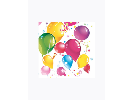 Servietten-Luftballons 33 x 33 cm