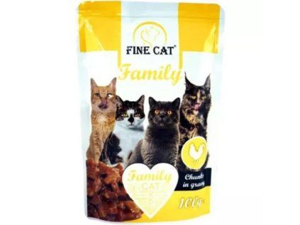FineCat Familien-Hühnchenbeutel 100 g