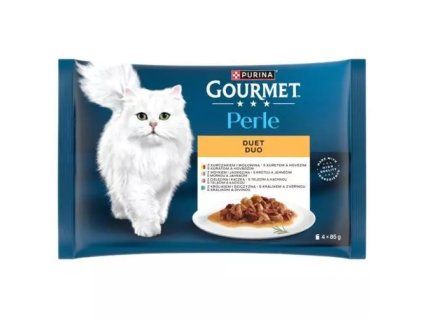 Gourmet Perle Beutel MP Duo Fleischmischung @4x85g