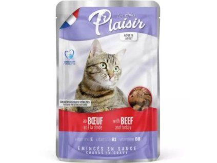 Plaisir Rindfleisch + Pute Beutel 100g
