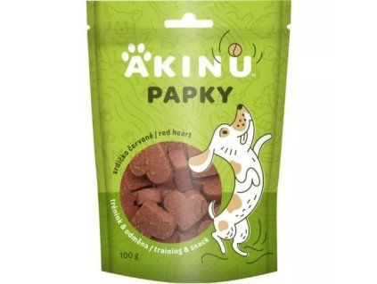 Akinu Papky Treats Red Heart 100g