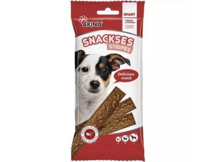 Akinu Snacks, 12 Stück Rindfleischscheiben, 120 g