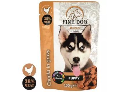 FineDog Welpenbeutel Huhn /22/ 100g