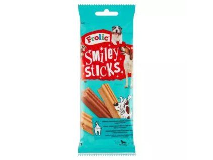 Frolic Treat Smiley Sticks 175 g