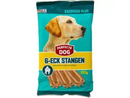 PerfectoDog Leckerli 7 Stück Zahnpflegesterne 203 g