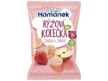 Hamánek Reisrollen Erdbeere und Apfel 8+ 35g