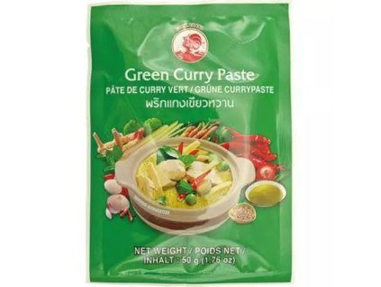 Cock Brand Currypaste grün 50g (CARI)