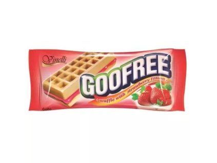GooFree Waffeln Erdbeere /12/ 50g