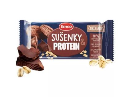 Emco Haferkekse mit Protein und Schokolade, 60 g