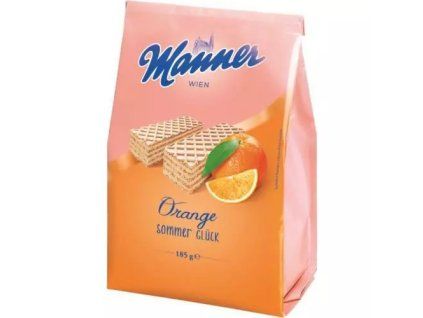 Manner Sommerwaffel Orange 185g