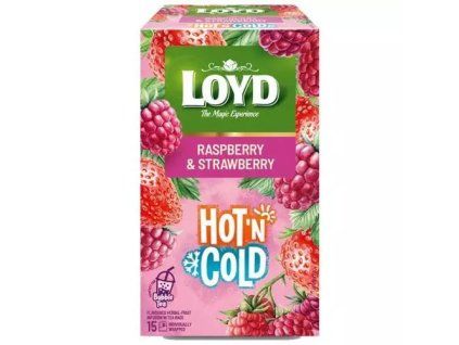 Loyd Tea heiß & kalt Himbeer-Erdbeere 30g