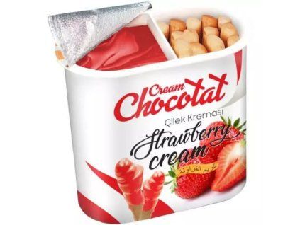 Gurmex CreamSchokoladenriegel mit Erdbeercreme /24/ 55g