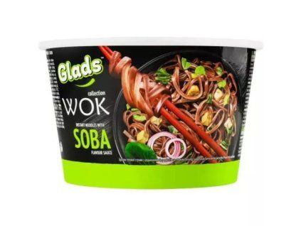 Glads Instant-Nudeln WOK mit Soba-Sauce 95g