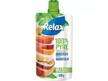 Relax-Püree 100% Pfirsich-Passionsfrucht 120g