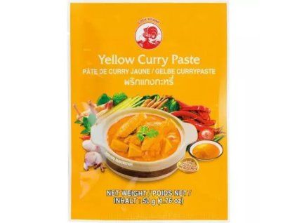 Currypaste der Marke Cock, gelb, 50 g