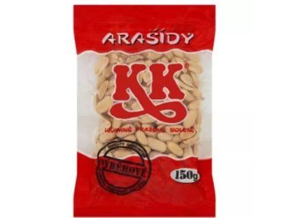 KK geröstete, gesalzene Erdnüsse 150 g