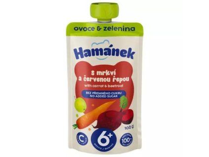 Hamánek Karotten-Rote-Bete-Beutel 100g LE