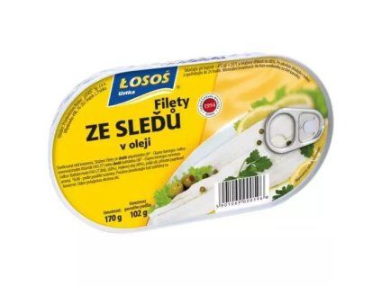 Lachs- und Heringsfilets in Öl, 170 g