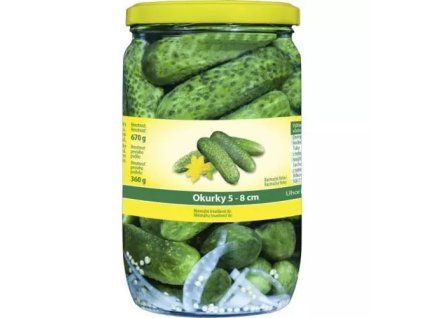 Machland-Gurken 5-8cm 670g / 360g