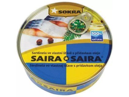 Saira Sardinellen im eigenen Saft 240 g