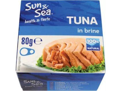 Sun&Sea Thunfischsteak im eigenen Saft, 80 g