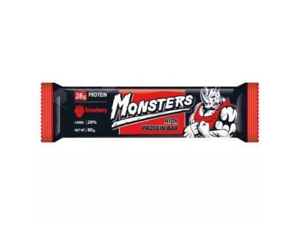Monsters Proteinriegel Erdbeere /20/ 80g (UKR)