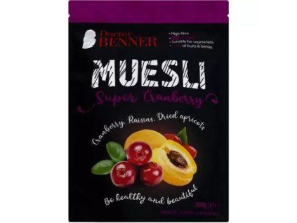 Dr. Benner Müsli Super Cranberry 300g
